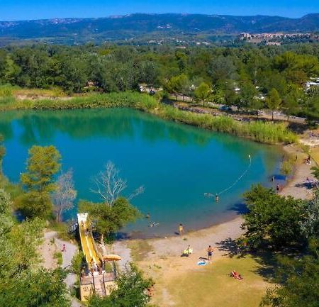 Camping Homair Domaine Des Iscles Mobil-Home Climatise ลาโรคด็องเตรง ภายนอก รูปภาพ
